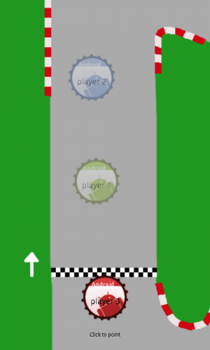 Bottle Top Race in-game screenshot Bottle Top Race in-game screenshot